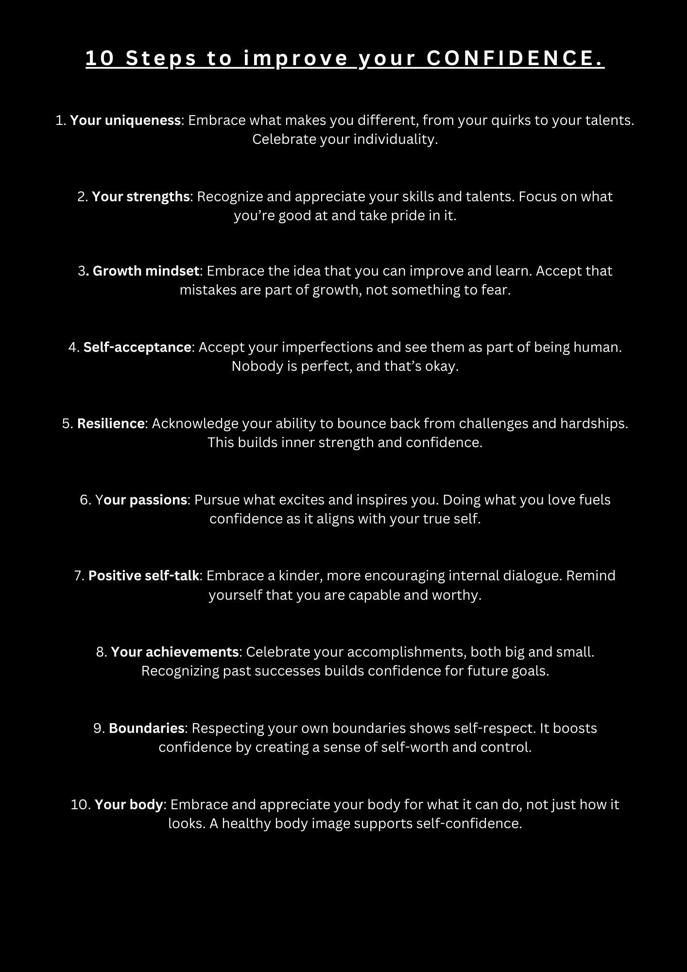 THE CONFIDENCE HANDBOOK