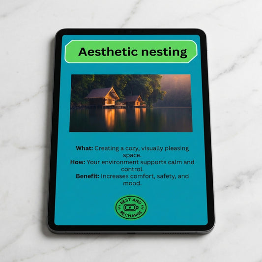 Inside The Introvert Recharge Handbook aesthetic nesting recharge ritual for introverts