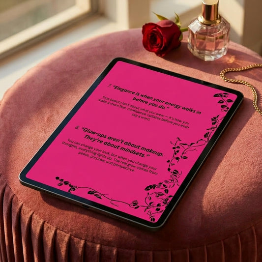 Inside motivational quotes ebook for women elegance is when your energy walks in before you do