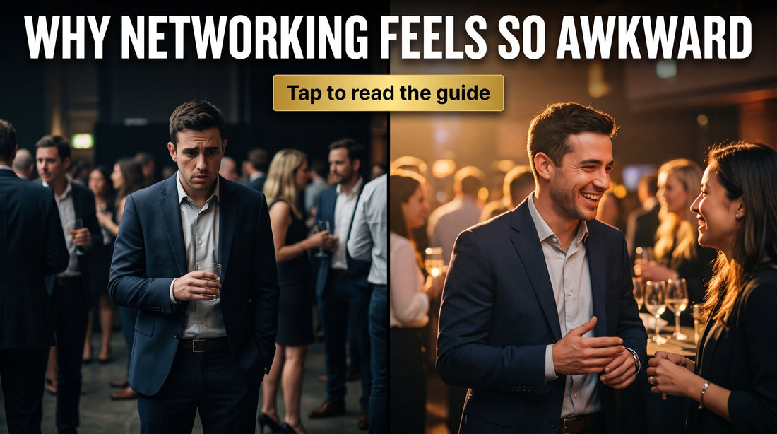 Why Networking Feels Awkward (And How to Have Confident Conversations That Actually Work)