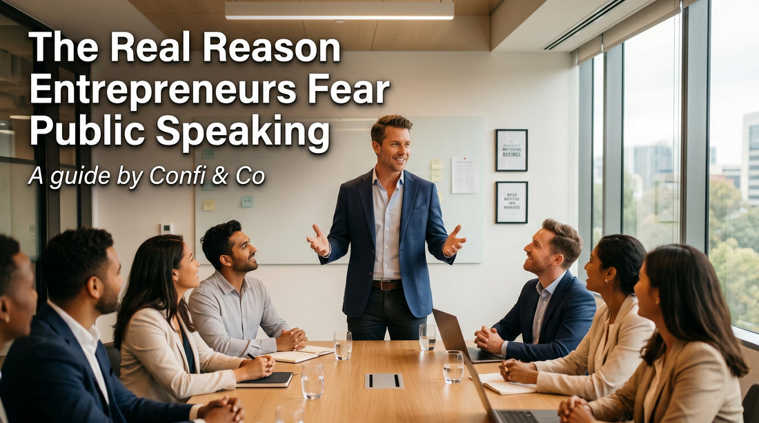 The Real Reason Entrepreneurs Fear Public Speaking (And It Has Nothing to Do With Speaking)