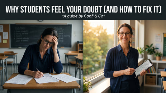 An Image that teaches How to Build Confidence as a Teacher