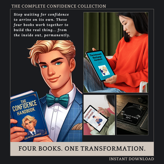 Complete confidence ebook collection bundle four books by Quintin James Confi and Co instant download