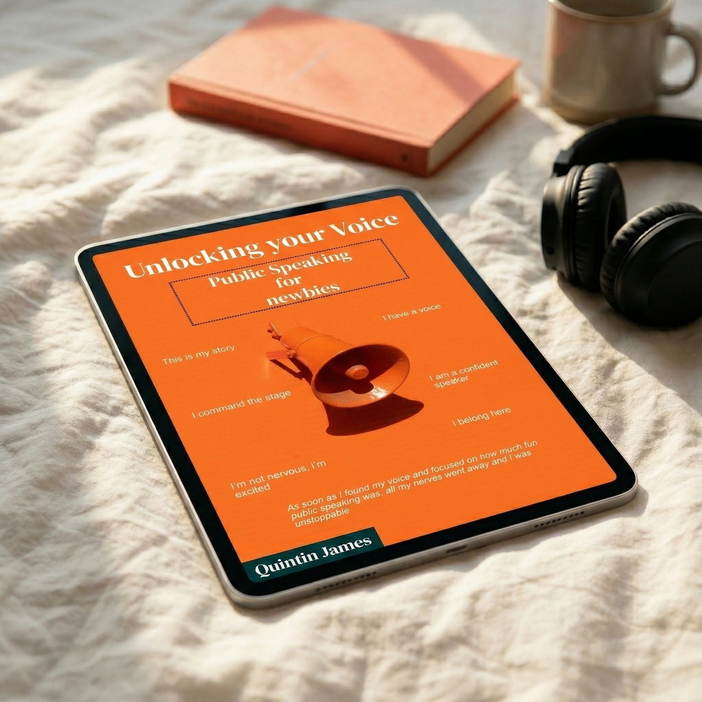 Public Speaking for Beginners Unlocking Your Voice ebook by Quintin James on iPad