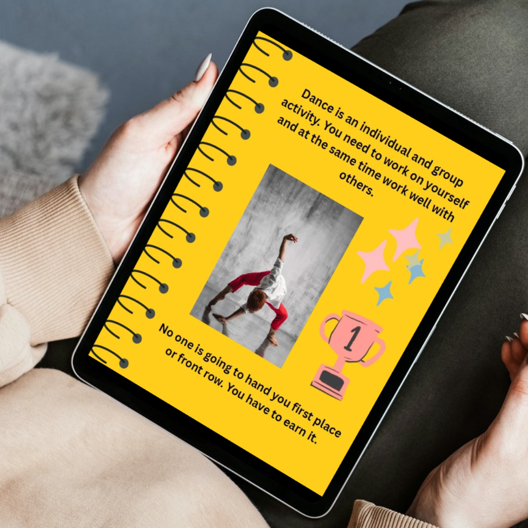 Interior page preview of What Dance Teachers Want You To Know by Quintin James