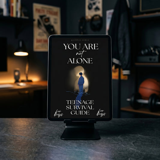 You Are Not Alone teenage survival guide for boys ebook by Quintin James